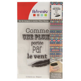 Mini Tampons Comme une plume - Artemio