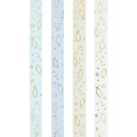 Ruban Ichthus Organza 16mm - Hobbyfun