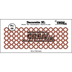 Die Decorette XL 02 Quatrefoil - Crealies