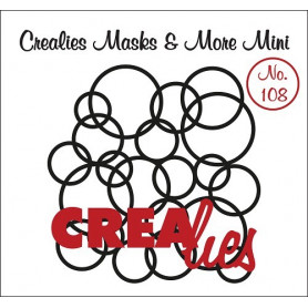 Pochoir Masks and More Mini Interlocking circles – Crealies