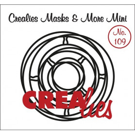 Pochoir Masks and More Mini Intertwined circles – Crealies