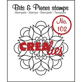 Tampon Mandala B – Bits and Pieces no 102 - Crealies