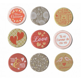 Brads Love 9 pcs - Artémio