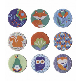 Brads Graphic Time 9 pcs - Artémio
