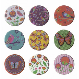 Brads Printemps 9 pcs - Artémio