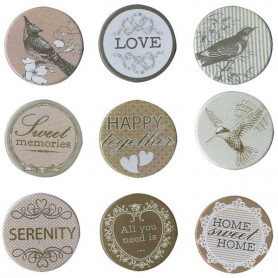 Brads Serenity 9 pcs - Artémio