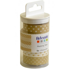 Masking Tape Lollipop Beige 5 x 5 m - Artemio