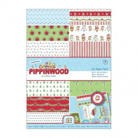 Set de papier A4 Pippinwood Christmas 26f – Docrafts Papermania