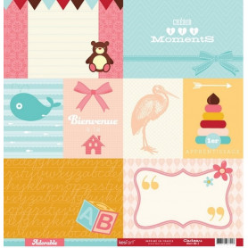Papier 30x30 Cadeau 1f - Collection Adorable Kesi'art