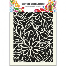 Pochoir A5 Fleurs – Dutch Doobadoo