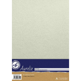Set de papier A4 Metallic White 10f – Aurelie