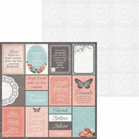 Papier 30x30 Très chic 1f – Collection Ooh La La Kaisercraft