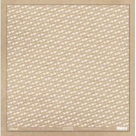 Crystal transparent 30x30 Flèches blanc 1f –  Swirlcards
