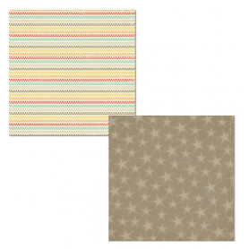 Papier 30x30 Boy Crazy Stripes 1f - My Mind's Eye