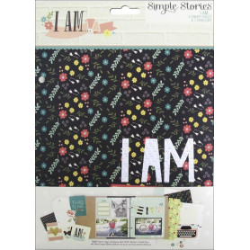 Intercalaires I am SN@P 8 pages et 1 enveloppe - Simple Stories