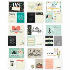 Cartes Project Life I am SN@P 72 pcs - Simple Stories