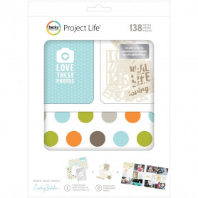 Cartes Project Life Cathy Zielske 150 pcs - Becky Higgins