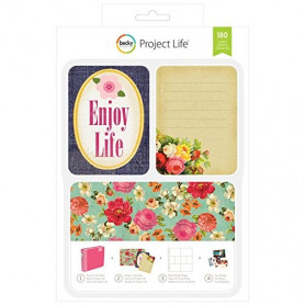 Cartes Project Life Enjoy Life 180 pcs - Becky Higgins