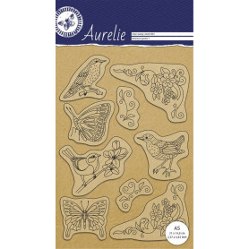 Tampons Botanical garden - Clear Stamp Aurelie