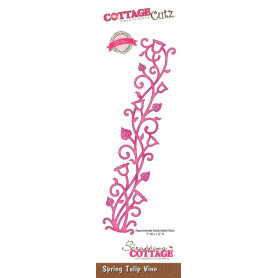 Die Spring Tulip Vine - CottageCutz - Scrapping Cottage Die