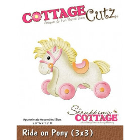 Die Ride on pony - CottageCutz - Scrapping Cottage