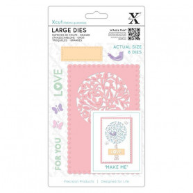 Dies Folk Tree 8pc - Xcut