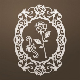 Dies Flourished Roses Set 3pc - Ultimate Crafts