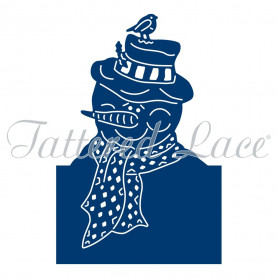 Die Christmas Cuties Snowman 1pc - Tattered Lace