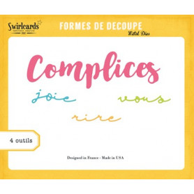 Dies Complices 4 pc - Swirlcards