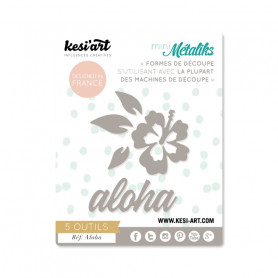 Dies métaliks Aloha - Kesi'art