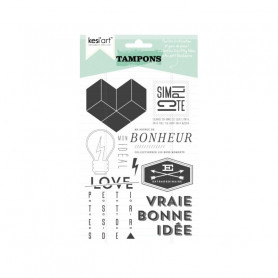 Tampons Au petit bonheur - Kesi’art
