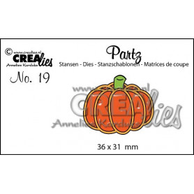 Partz die no. 19 Pumpkin - Crealies