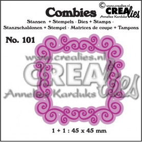 Combies Die + Tampon Frame A no 101 - Crealies