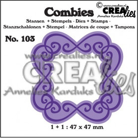 Combies Die + Tampon Frame C no 103 - Crealies