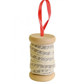 Ruban Alphabet gris 10mm x 5 m – Artemio