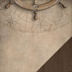 Papier 30x30 Captain's Wheel 1f – Collection High Tide Kaisercraft