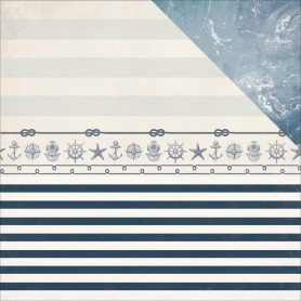 Papier 30x30 Sailor 1f – Collection High Tide Kaisercraft