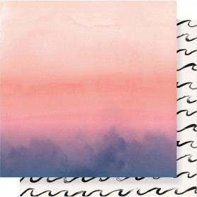 Papier 30x30 Sunset 1f – Collection Oasis Crate Paper
