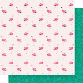 Papier 30x30 Fly Away 1f – Collection Oasis Crate Paper