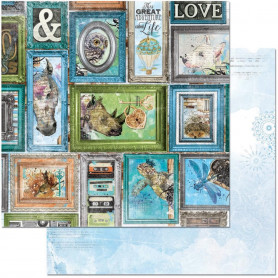 Papier 30x30 Utopia 1f – Bo Bunny Life in Color