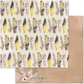 Papier 30x30 Feathers 1f – Bo Bunny Serendipity