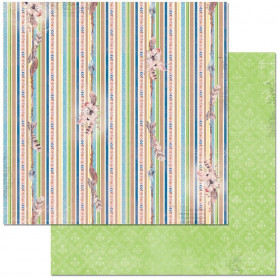 Papier 30x30 Stripe 1f – Bo Bunny Serendipity