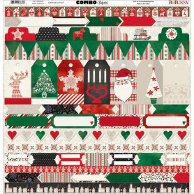Combo Stickers Merry & Bright 30x30 - Bo Bunny