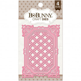 Dies Cadre Lattice 4pc - Bo Bunny Lattice Frame Dies
