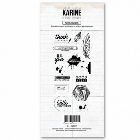 Tampons Notre histoire - Version Originale - Les ateliers de Karine