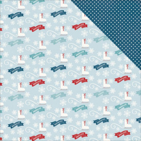 Papier 30x30 Winter Wonderland 1f - I Love Winter - Echo Park