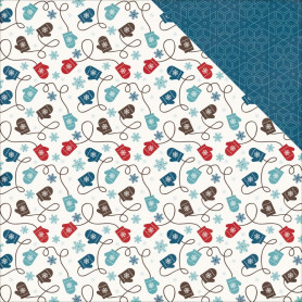 Papier 30x30 Bundled Up 1f - I Love Winter - Echo Park