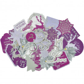 Die-cuts Christmas Jewel 35pc - Kaisercraft
