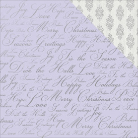 Papier 30x30 Holiday Wishes 1f – Collection Chistmas Jewel Kaisercraft