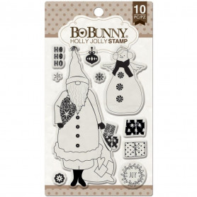 Tampons Holly Jolly 10x15 cm 10 pc - Bo Bunny